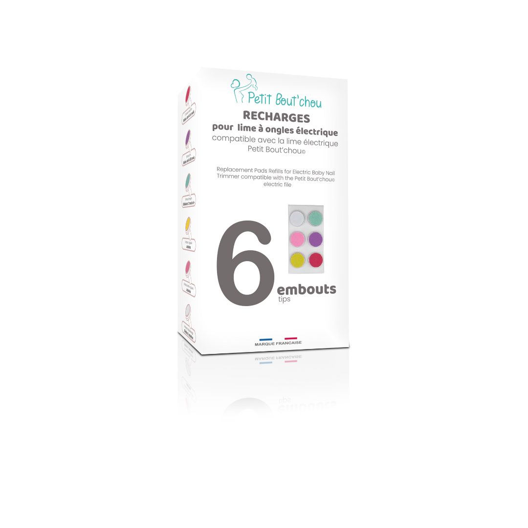 Petit Bout'chou® l Embouts de Rechange pour Lime à Ongles Électrique